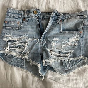 American Eagle size 4 size small denim shorts